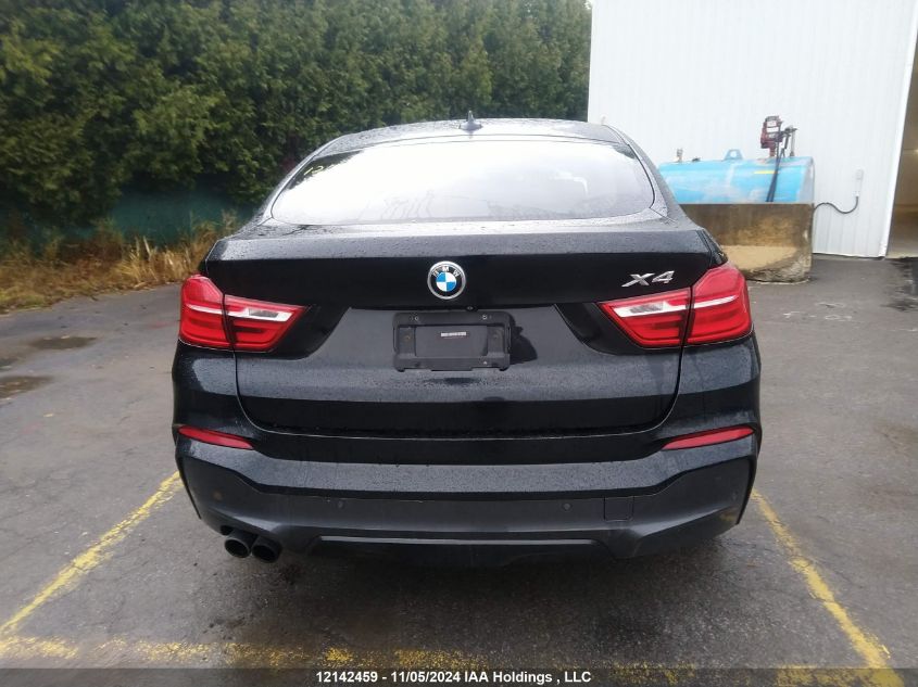 2016 BMW X4 VIN: 5UXXW5C55G0N91498 Lot: 12142459