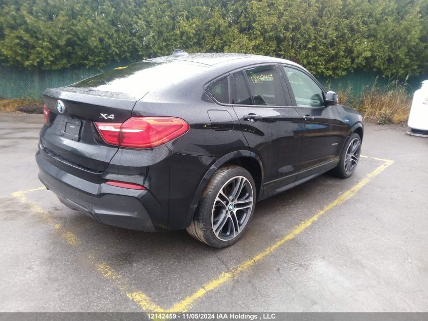 2016 BMW X4 VIN: 5UXXW5C55G0N91498 Lot: 12142459