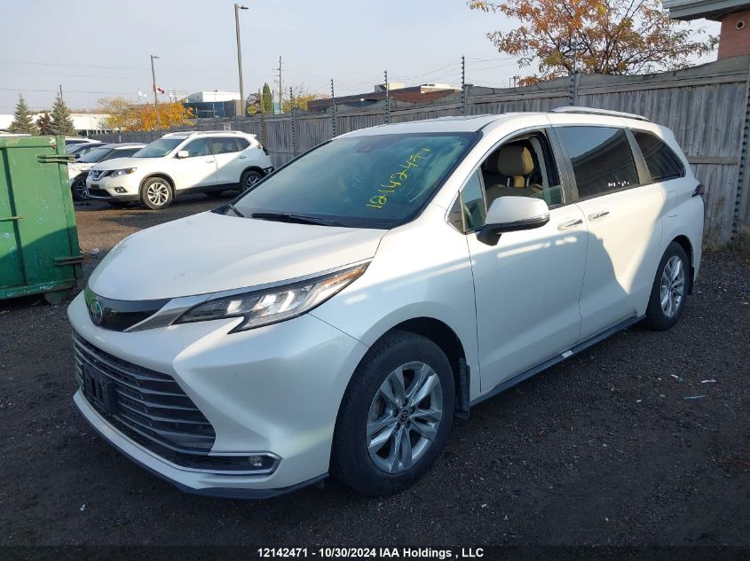 2022 Toyota Sienna Le/Xle/Xse/Limited/Platinum VIN: 5TDGSKFC9NS059039 Lot: 12142471