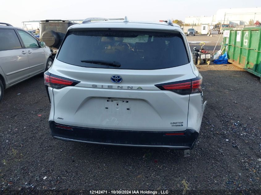 2022 Toyota Sienna Le/Xle/Xse/Limited/Platinum VIN: 5TDGSKFC9NS059039 Lot: 12142471