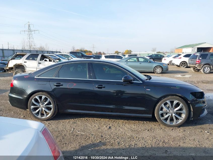 2012 Audi A6 VIN: WAUBGCFC6CN005456 Lot: 12142516