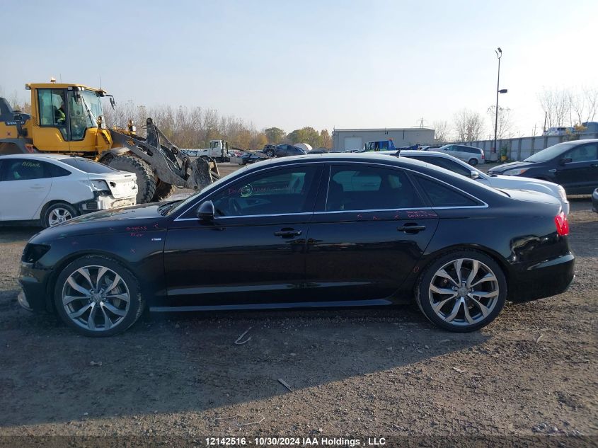 2012 Audi A6 VIN: WAUBGCFC6CN005456 Lot: 12142516