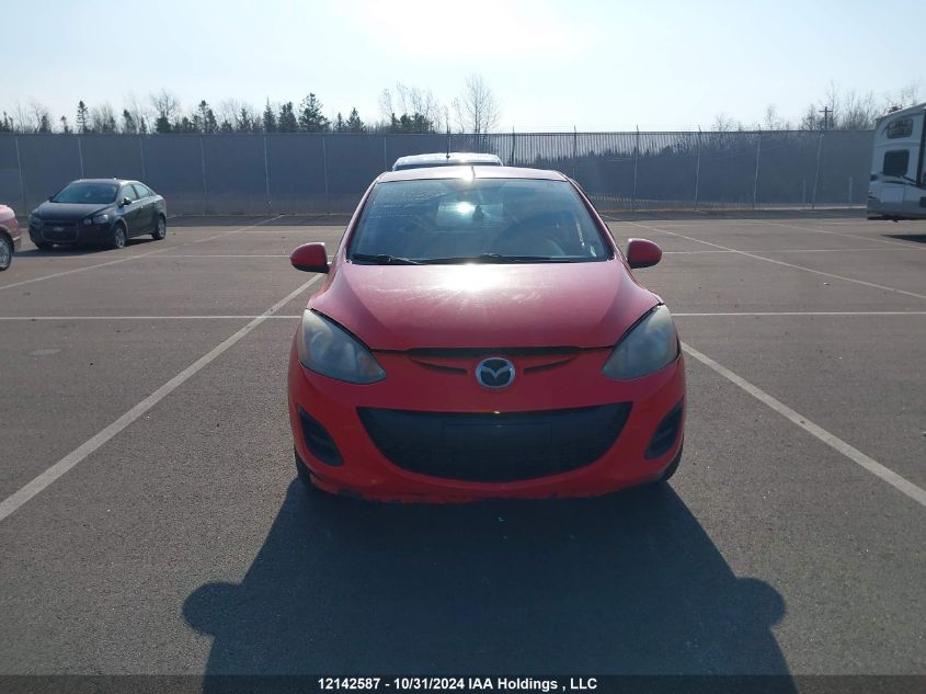 2011 Mazda Mazda2 VIN: JM1DE1HY6B0105504 Lot: 12142587