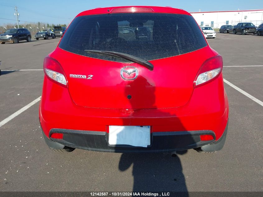 2011 Mazda Mazda2 VIN: JM1DE1HY6B0105504 Lot: 12142587