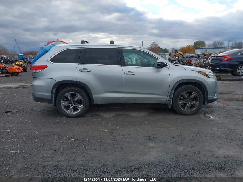 2019 Toyota Highlander Limited VIN: 5TDDZRFH9KS971572 Lot: 12142631