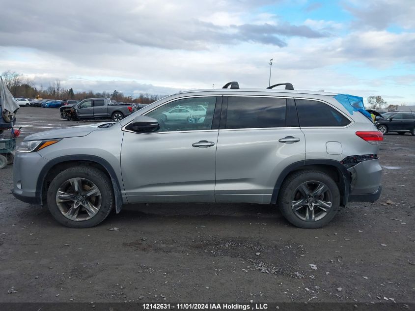 2019 Toyota Highlander Limited VIN: 5TDDZRFH9KS971572 Lot: 12142631