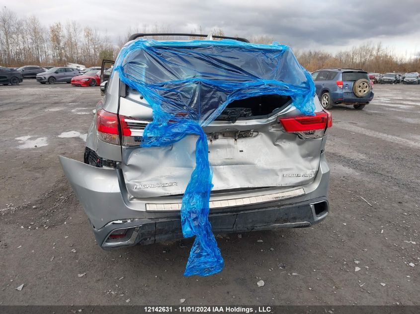 2019 Toyota Highlander Limited VIN: 5TDDZRFH9KS971572 Lot: 12142631