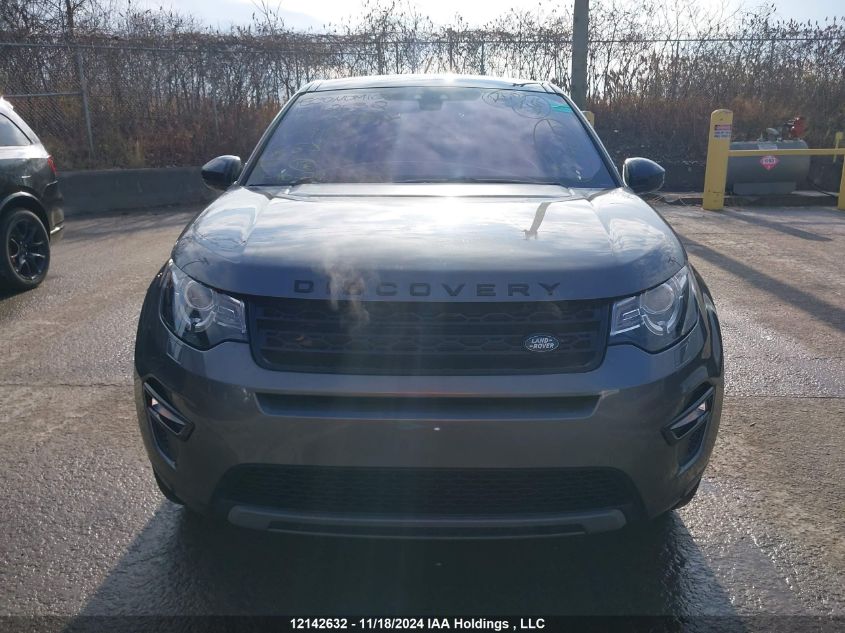 2019 Land Rover Discovery Sport VIN: SALCR2FX0KH791016 Lot: 12142632