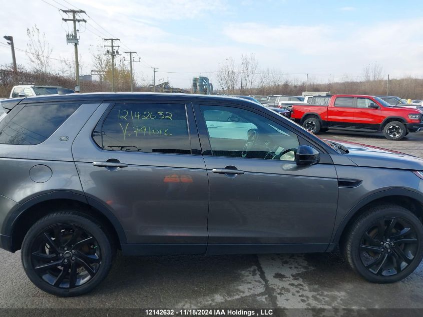 2019 Land Rover Discovery Sport VIN: SALCR2FX0KH791016 Lot: 12142632