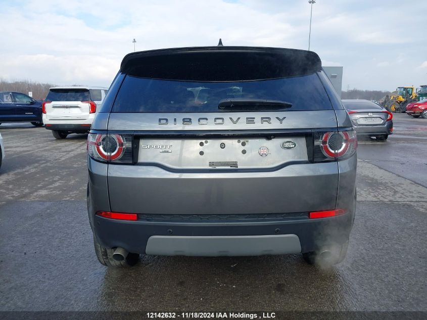 2019 Land Rover Discovery Sport VIN: SALCR2FX0KH791016 Lot: 12142632