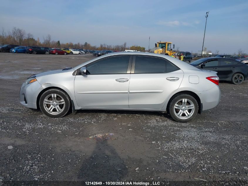 2015 Toyota Corolla L/Le/Le Pls/Prm/S/S Pls VIN: 2T1BURHE3FC310644 Lot: 12142649