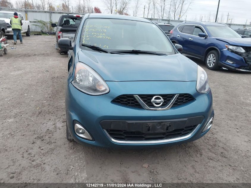 2015 Nissan Micra VIN: 3N1CK3CP0FL209576 Lot: 12142719