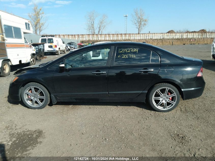 2011 Acura Csx VIN: 2HHFD5F7XBH201786 Lot: 12142724