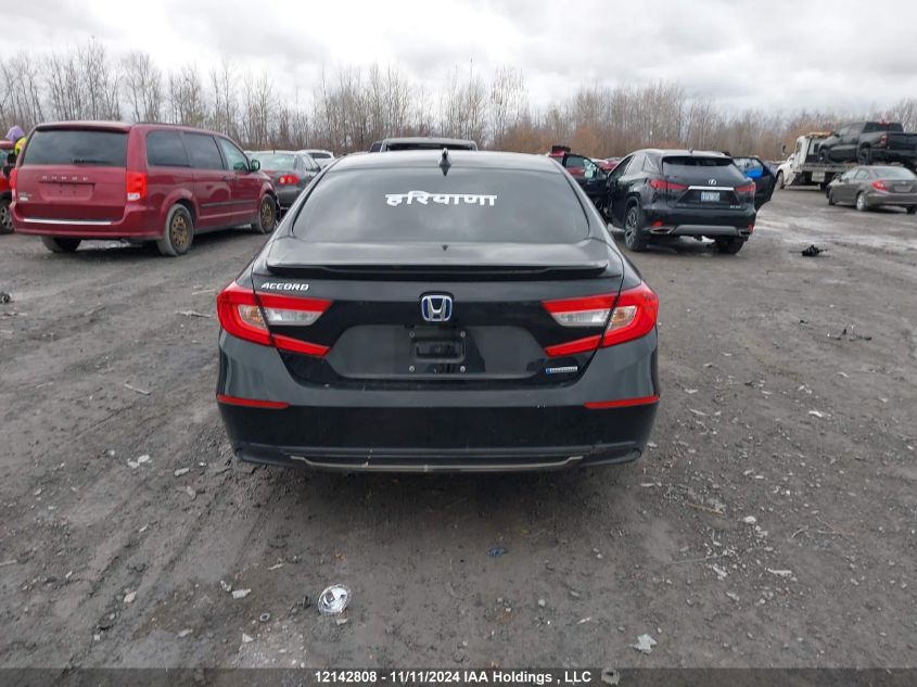 2022 Honda Accord Hybrid VIN: 1HGCV3F46NA800122 Lot: 12142808