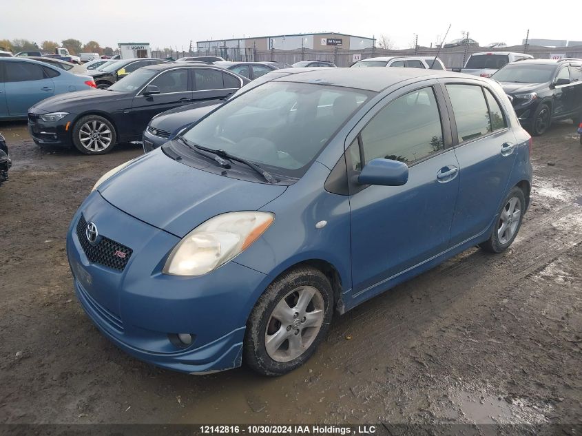 2008 Toyota Yaris VIN: JTDKT923985194487 Lot: 12142816