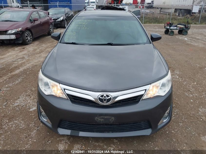 2014 Toyota Camry Xle V6 VIN: 4T1BK1FK5EU540604 Lot: 12142841