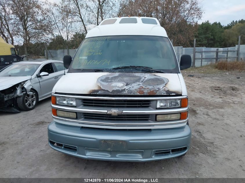 2001 Chevrolet Express Cargo Van VIN: 1GCHG39R711238649 Lot: 12142870