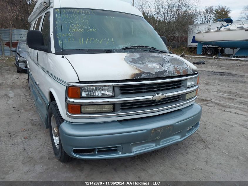 2001 Chevrolet Express Cargo Van VIN: 1GCHG39R711238649 Lot: 12142870