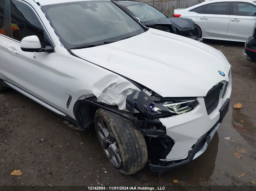 2022 BMW X3 VIN: 5UX53DP04N9L07926 Lot: 12142893