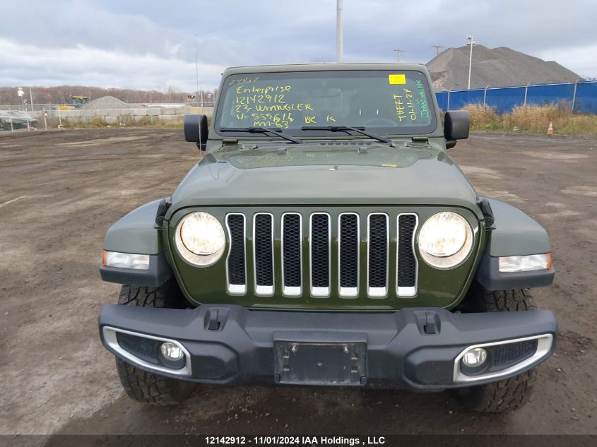 2023 Jeep Wrangler Sahara VIN: 1C4HJXEN5PW559614 Lot: 12142912