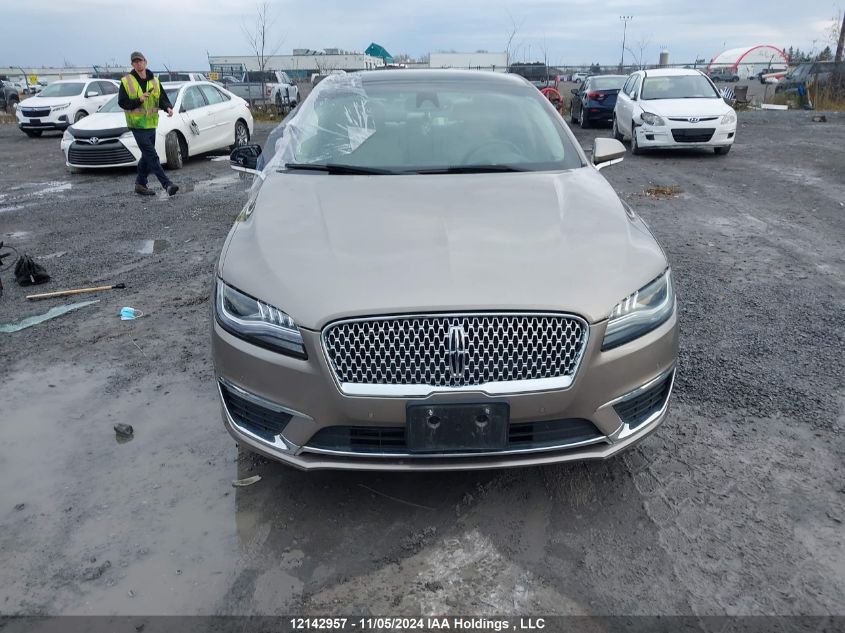 2018 Lincoln Mkz Reserve VIN: 3LN6L5F95JR604399 Lot: 12142957