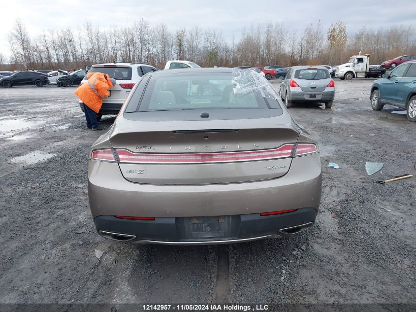 2018 Lincoln Mkz Reserve VIN: 3LN6L5F95JR604399 Lot: 12142957