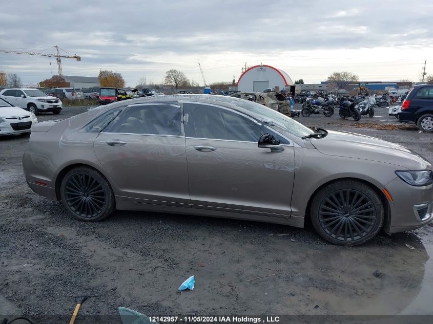 2018 Lincoln Mkz Reserve VIN: 3LN6L5F95JR604399 Lot: 12142957