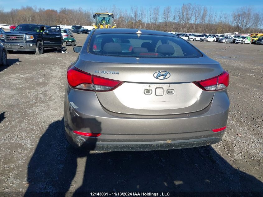 2015 Hyundai Elantra VIN: 5NPDH4AE0FH547860 Lot: 12143031