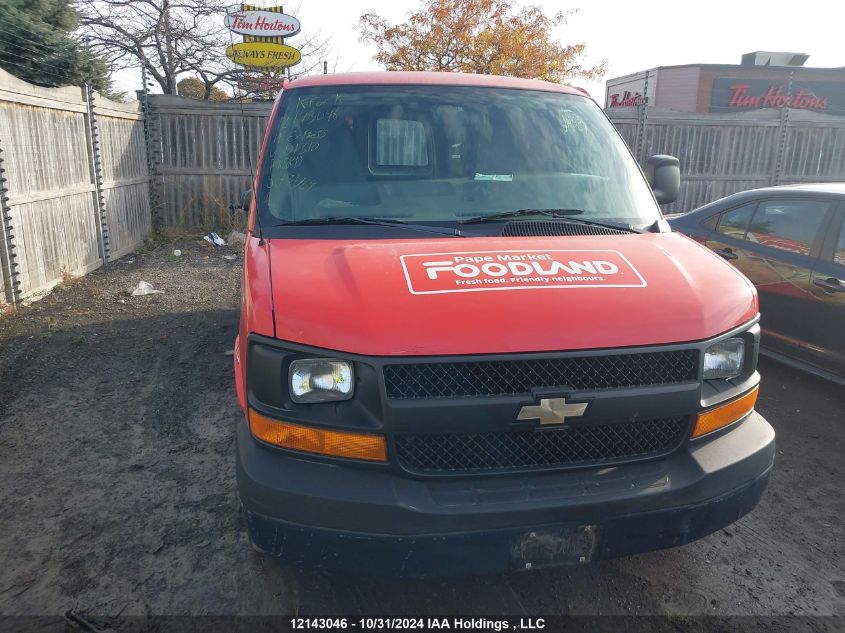 2011 Chevrolet Express VIN: 1GCSGAFX9B1101310 Lot: 12143046