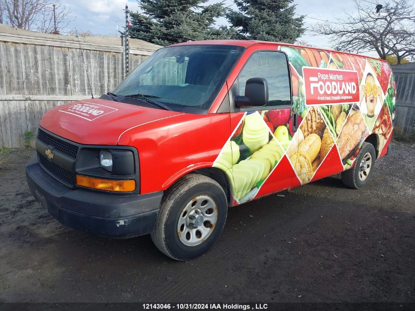 2011 Chevrolet Express VIN: 1GCSGAFX9B1101310 Lot: 12143046