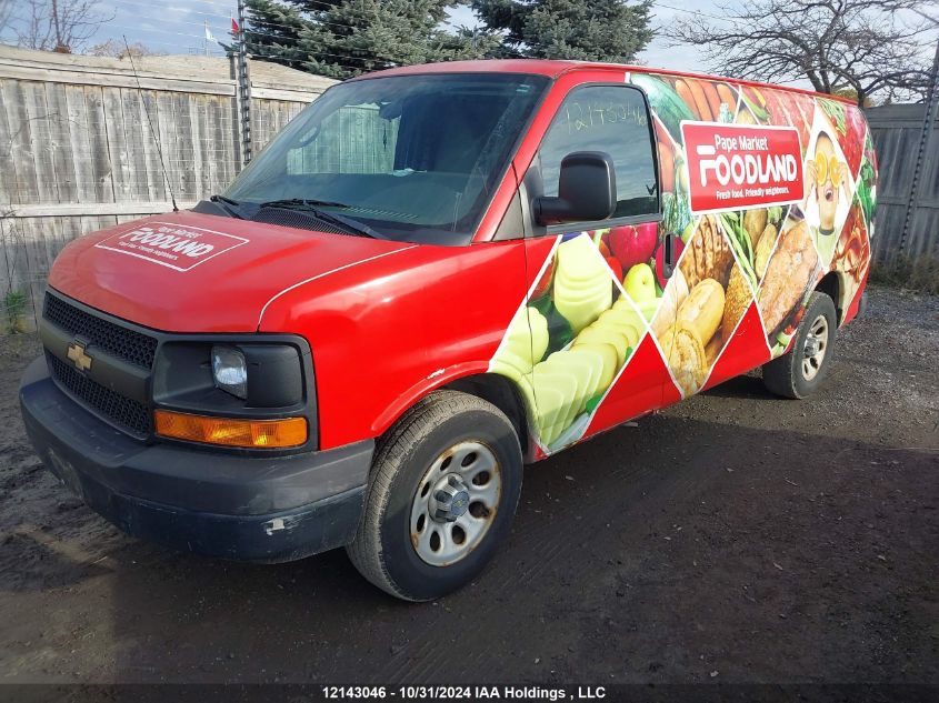 2011 Chevrolet Express VIN: 1GCSGAFX9B1101310 Lot: 12143046