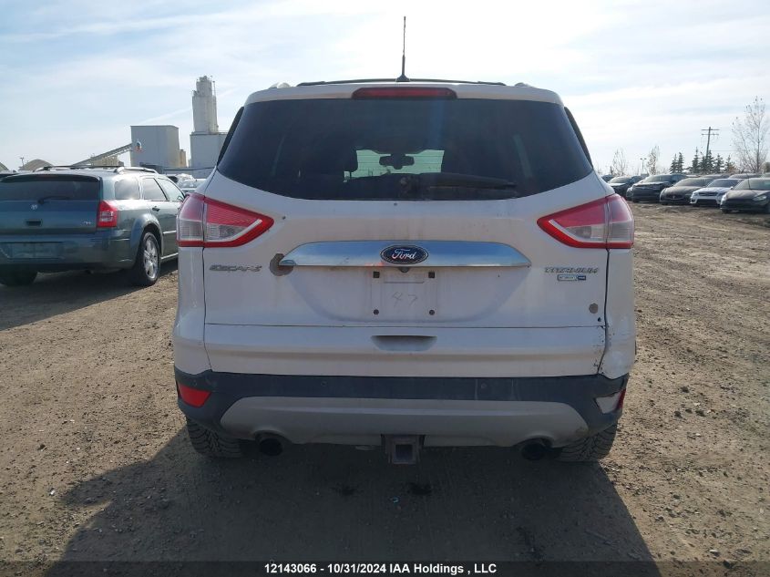 2014 Ford Escape Titanium VIN: 1FMCU9J97EUC77887 Lot: 12143066