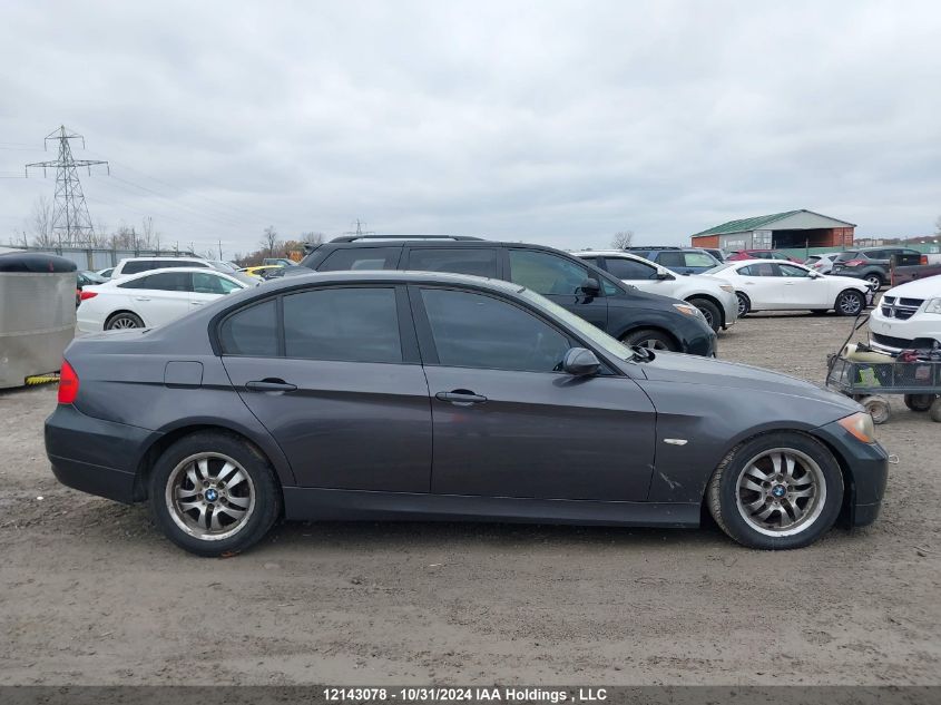 2007 BMW 3 Series VIN: WBAVH13527KR82217 Lot: 12143078