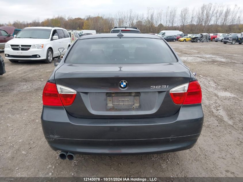 2007 BMW 3 Series VIN: WBAVH13527KR82217 Lot: 12143078