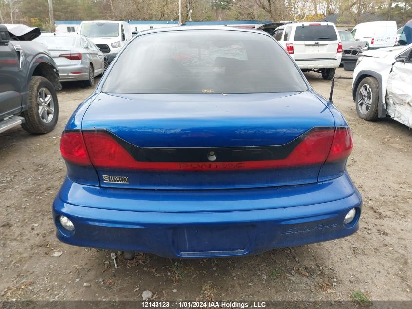 2005 Pontiac Sunfire VIN: 3G2JB52F65S104445 Lot: 12143123