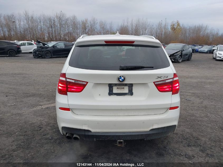 2011 BMW X3 3.5I VIN: 5UXWX7C57BL733698 Lot: 12143144