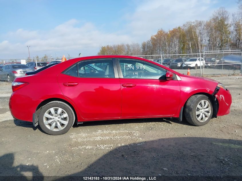 2014 Toyota Corolla Le VIN: 2T1BURHE9EC132110 Lot: 12143183