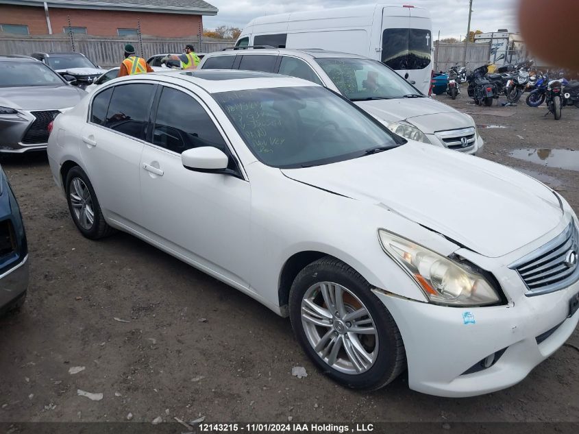 2013 Infiniti G37X VIN: JN1CV6AR9DM350548 Lot: 12143215