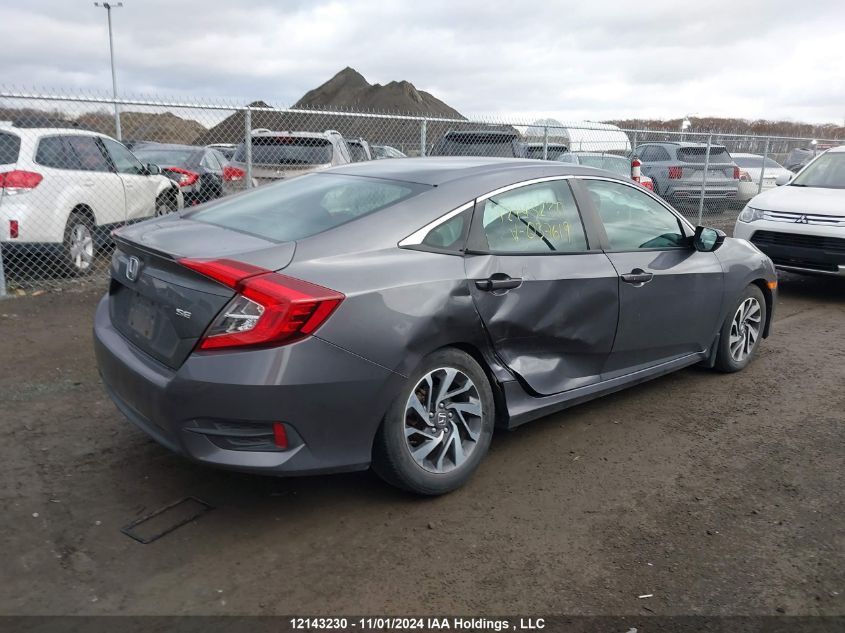 2018 Honda Civic Sedan VIN: 2HGFC2F69JH037619 Lot: 12143230