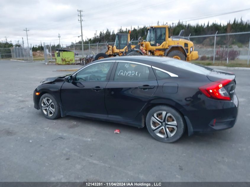 2016 Honda Civic Sedan VIN: 2HGFC2E50GH035968 Lot: 12143281