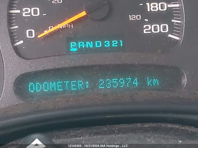 2003 Chevrolet Silverado 1500 VIN: 1GCGK13U13F213120 Lot: 12143303