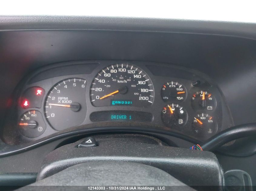 2003 Chevrolet Silverado 1500 VIN: 1GCGK13U13F213120 Lot: 12143303