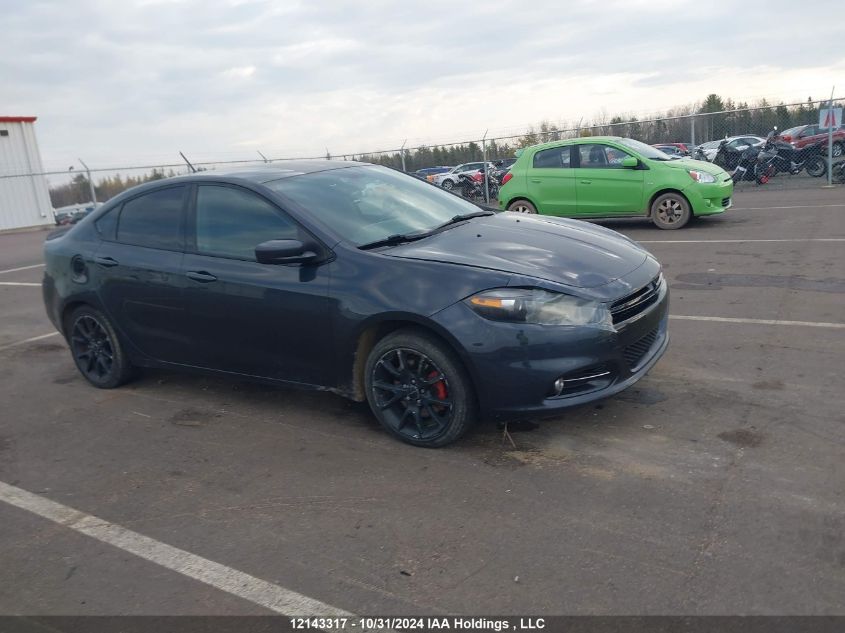 2013 Dodge Dart Sxt/Rallye VIN: 1C3CDFBA3DD136927 Lot: 12143317