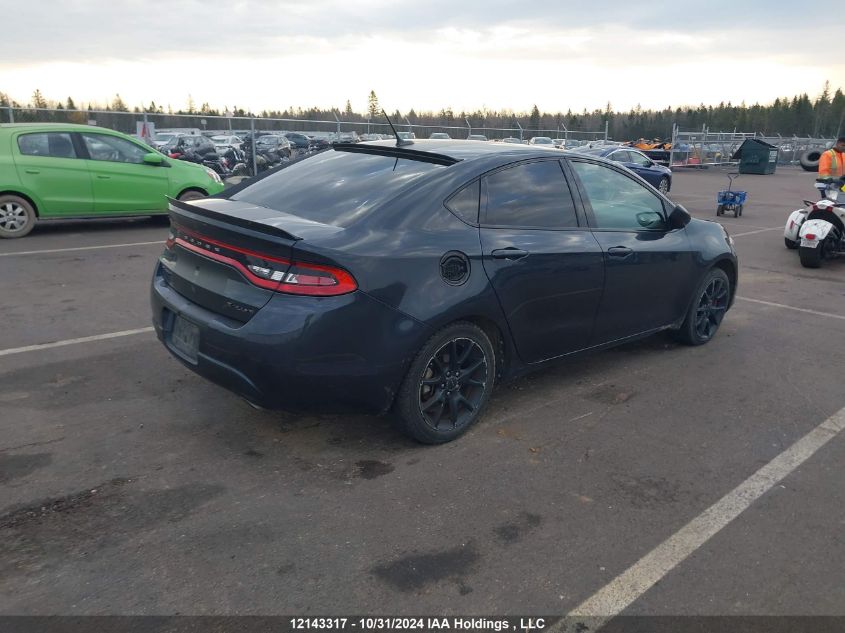 2013 Dodge Dart Sxt/Rallye VIN: 1C3CDFBA3DD136927 Lot: 12143317