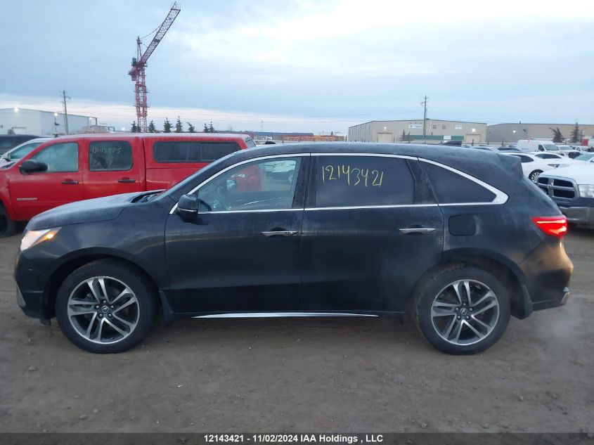 2017 Acura Mdx VIN: 5FRYD4H46HB502397 Lot: 12143421