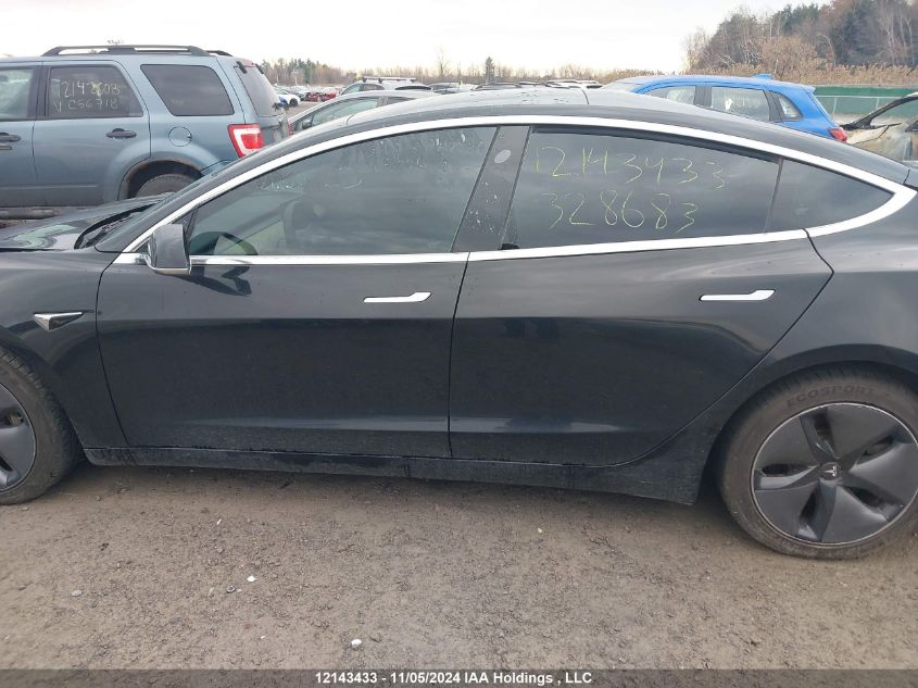 2019 Tesla Model 3 VIN: 5YJ3E1EA1KF328683 Lot: 12143433