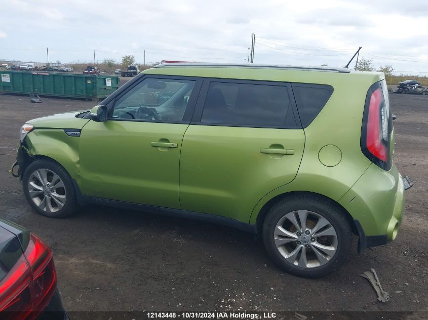 2015 Kia Soul VIN: KNDJP3A51F7755105 Lot: 12143448