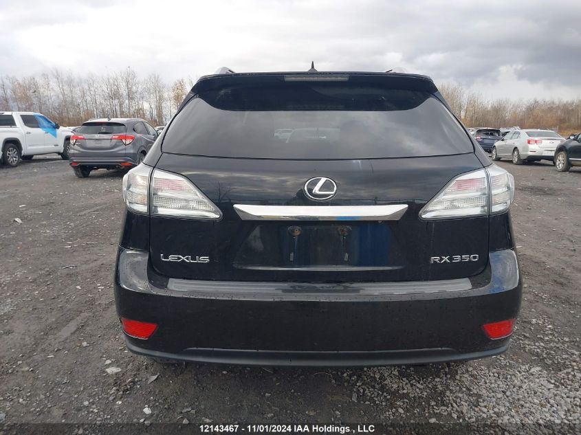 2010 Lexus Rx 350 VIN: 2T2BK1BA3AC016565 Lot: 12143467