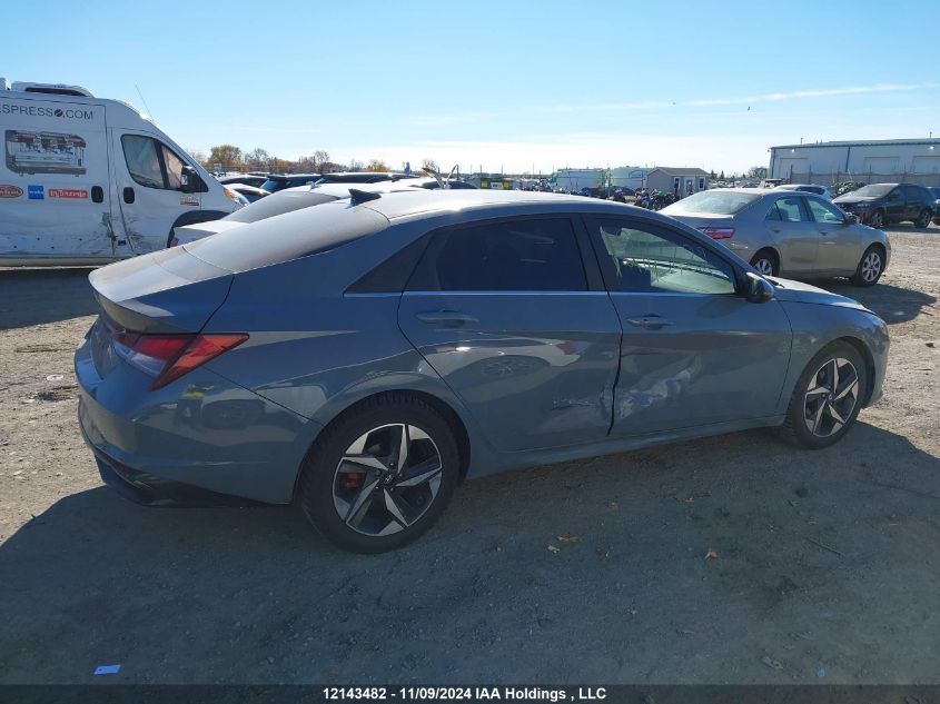 2022 Hyundai Elantra Sel VIN: KMHLN4AG1NU224181 Lot: 12143482