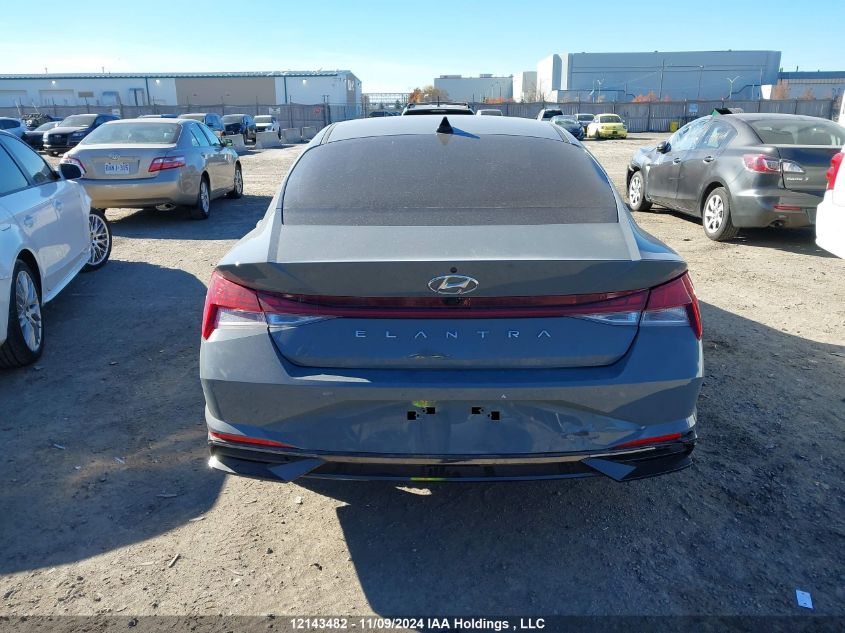 2022 Hyundai Elantra Sel VIN: KMHLN4AG1NU224181 Lot: 12143482